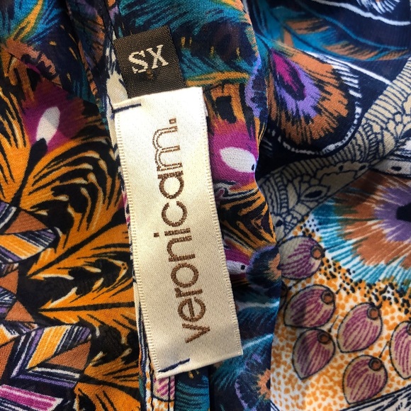 Veronica M Multicolor Patterned Tank Top - Picture 4 of 5